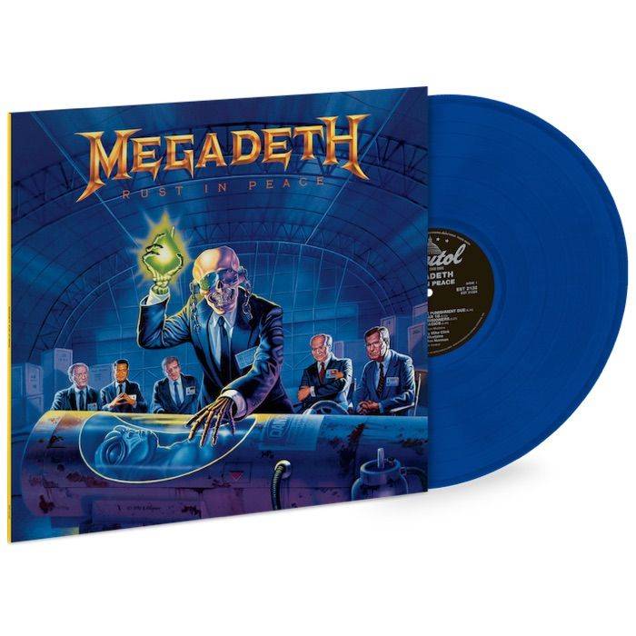 Deals Megadeth Rust in Peace Vinyl lp rare and hard to find