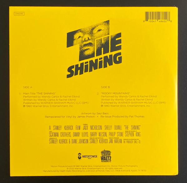 The Shining (Music From The Motion Picture) | Vinyl Records Online